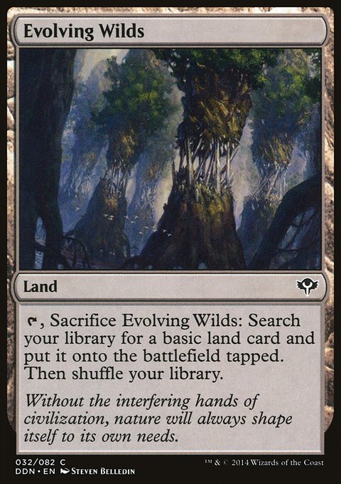 Evolving Wilds, Duel Decks: Speed vs. Cunning #32, Magic: The Gathering card