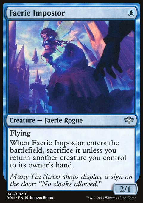 Faerie Impostor, Duel Decks: Speed vs. Cunning #43, Magic: The Gathering card