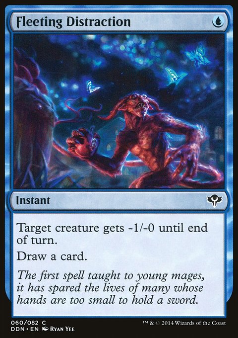 Fleeting Distraction, Duel Decks: Speed vs. Cunning #60, Magic: The Gathering card