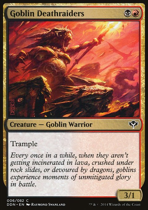 Goblin Deathraiders, Duel Decks: Speed vs. Cunning #6, Magic: The Gathering card