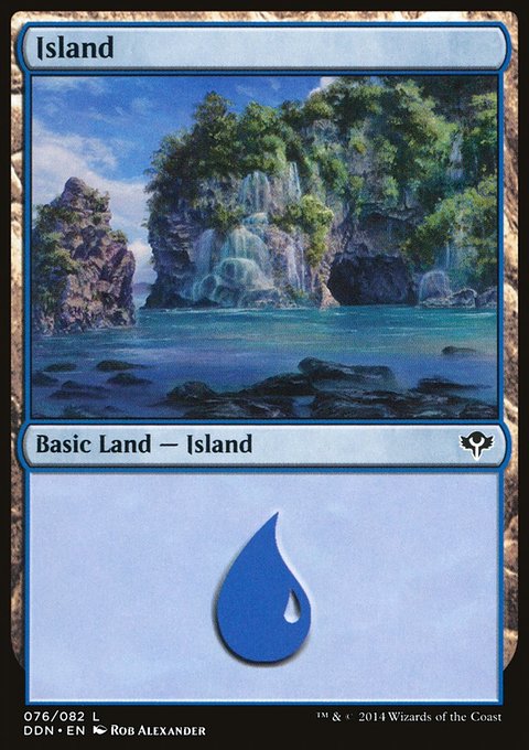 Island, Duel Decks: Speed vs. Cunning #76, Magic: The Gathering card