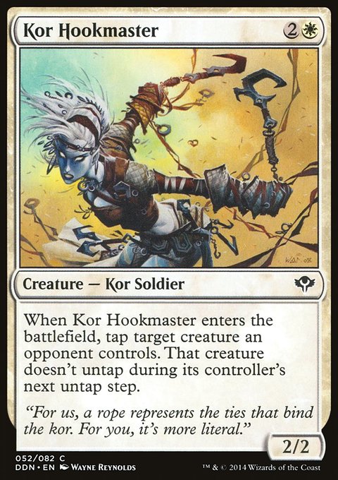 Kor Hookmaster, Duel Decks: Speed vs. Cunning #52, Magic: The Gathering card