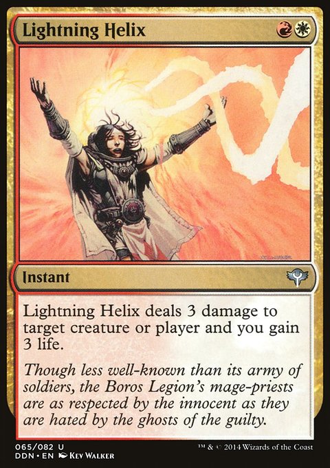 Lightning Helix, Duel Decks: Speed vs. Cunning #65, Magic: The Gathering card
