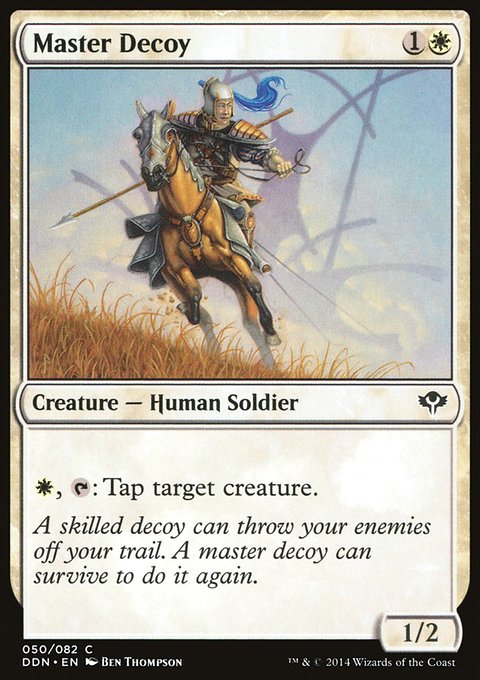 Master Decoy, Duel Decks: Speed vs. Cunning #50, Magic: The Gathering card