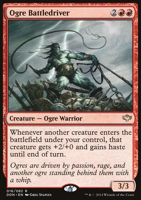 Ogre Battledriver, Duel Decks: Speed vs. Cunning #16, Magic: The Gathering card