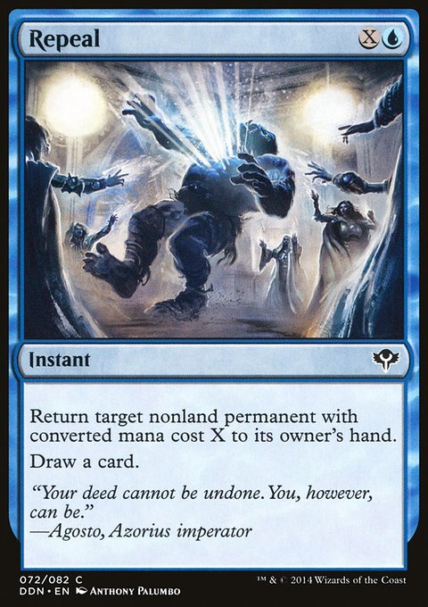 Repeal, Duel Decks: Speed vs. Cunning #72, Magic: The Gathering card
