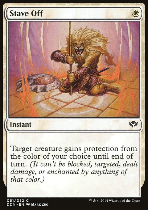 Stave Off, Duel Decks: Speed vs. Cunning #61, Magic: The Gathering card