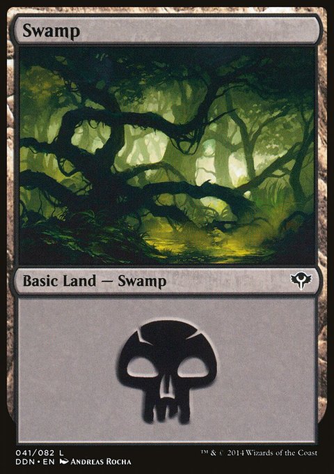 Swamp, Duel Decks: Speed vs. Cunning #41, Magic: The Gathering card