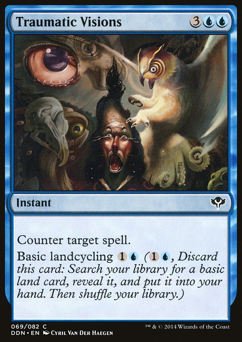 Traumatic Visions, Duel Decks: Speed vs. Cunning #69, Magic: The Gathering card