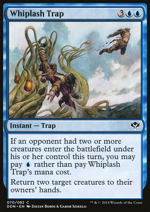 Whiplash Trap, Duel Decks: Speed vs. Cunning #70, Magic: The Gathering card