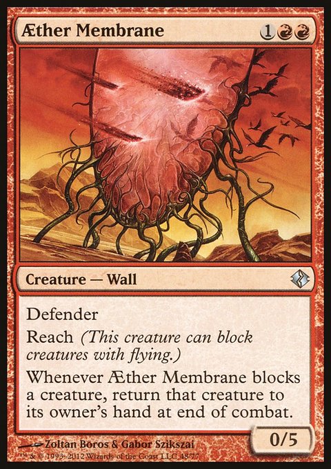 Aether Membrane, Duel Decks: Venser vs. Koth #48, Magic: The Gathering card