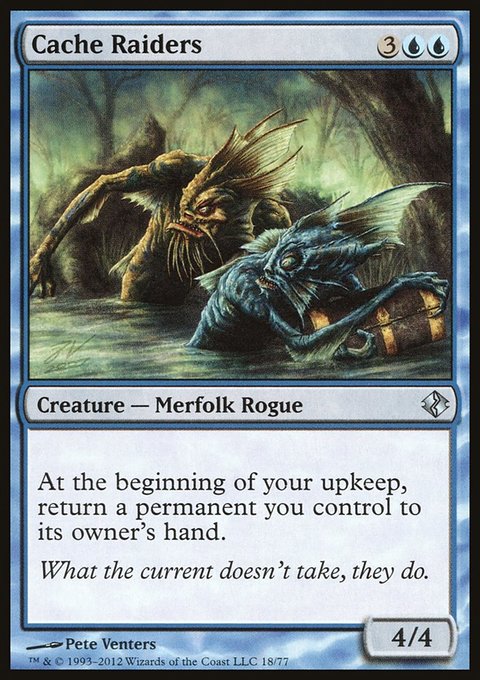 Cache Raiders, Duel Decks: Venser vs. Koth #18, Magic: The Gathering card