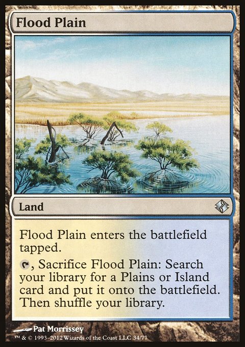 Flood Plain, Duel Decks: Venser vs. Koth #34, Magic: The Gathering card