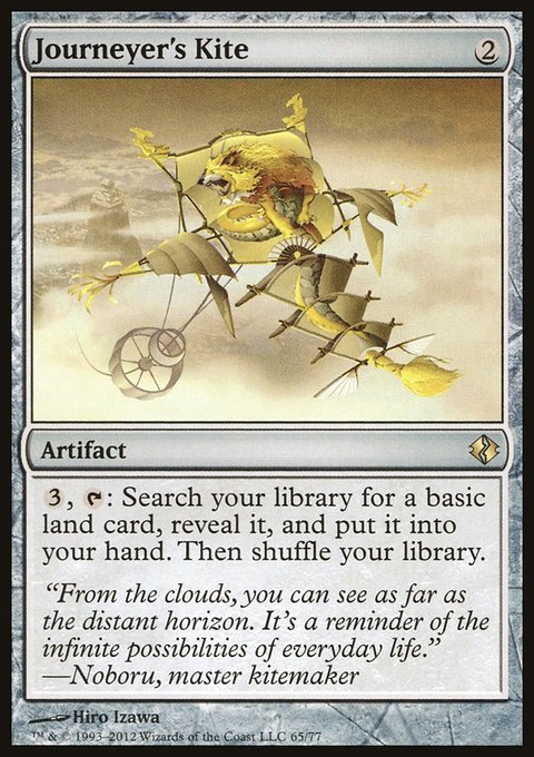 Journeyer's Kite, Duel Decks: Venser vs. Koth #65, Magic: The Gathering card