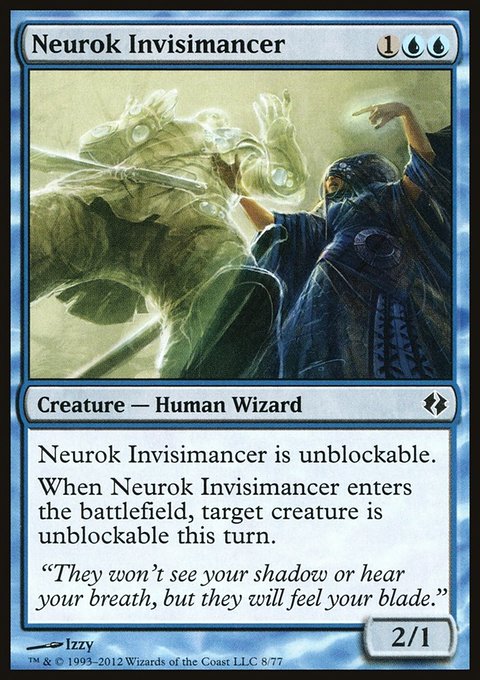 Neurok Invisimancer, Duel Decks: Venser vs. Koth #8, Magic: The Gathering card
