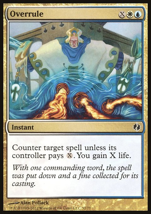 Overrule, Duel Decks: Venser vs. Koth #32, Magic: The Gathering card