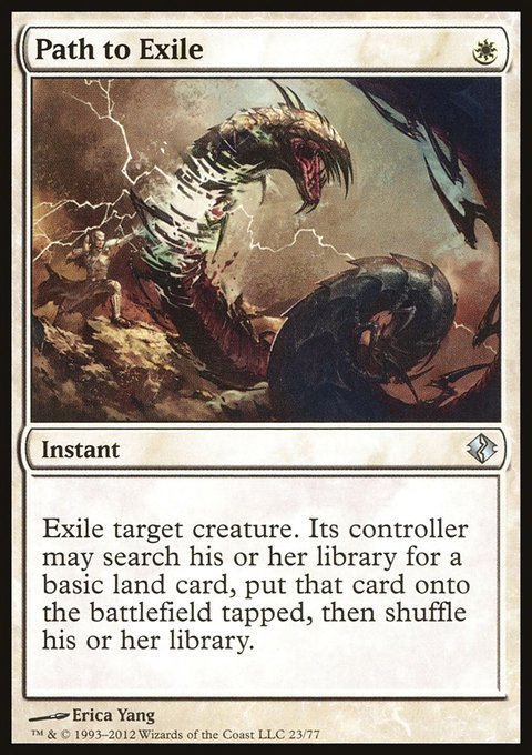 Path to Exile, Duel Decks: Venser vs. Koth #23, Magic: The Gathering card
