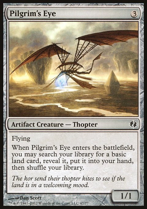 Pilgrim's Eye, Duel Decks: Venser vs. Koth #47, Magic: The Gathering card