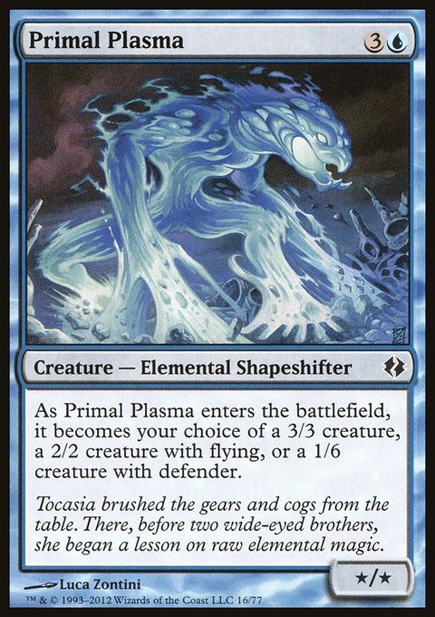 Primal Plasma, Duel Decks: Venser vs. Koth #16, Magic: The Gathering card