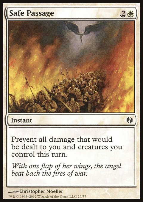 Safe Passage, Duel Decks: Venser vs. Koth #29, Magic: The Gathering card