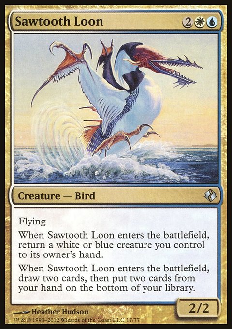 Sawtooth Loon, Duel Decks: Venser vs. Koth #17, Magic: The Gathering card