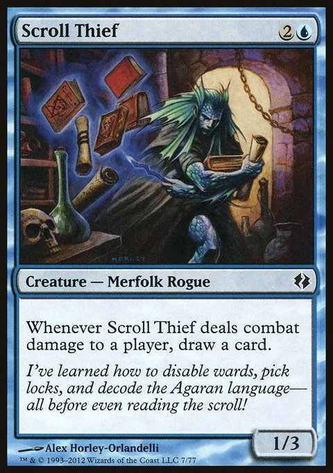 Scroll Thief, Duel Decks: Venser vs. Koth #7, Magic: The Gathering card