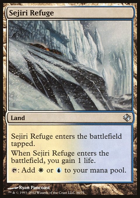 Sejiri Refuge, Duel Decks: Venser vs. Koth #36, Magic: The Gathering card
