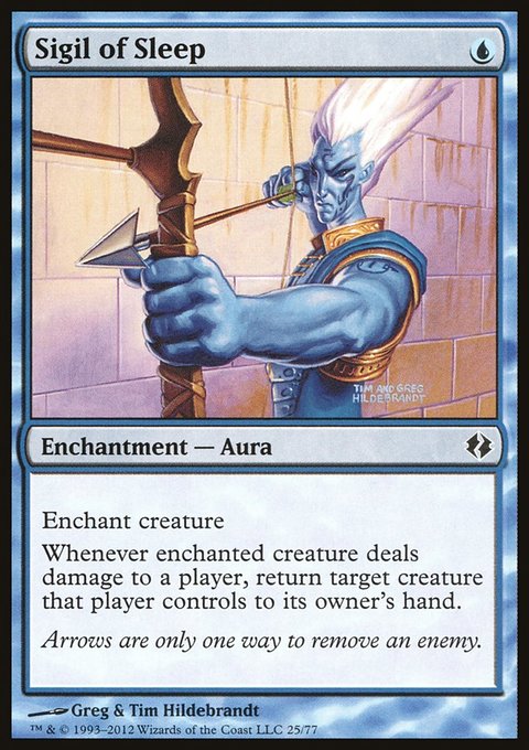 Sigil of Sleep, Duel Decks: Venser vs. Koth #25, Magic: The Gathering card