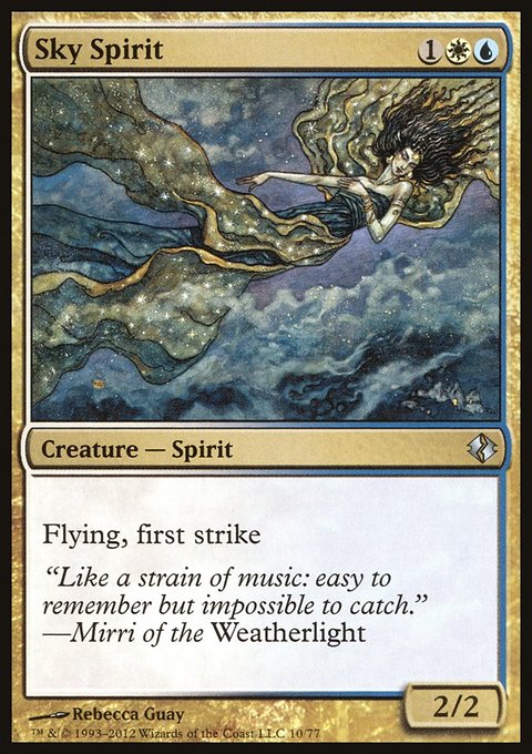Sky Spirit, Duel Decks: Venser vs. Koth #10, Magic: The Gathering card