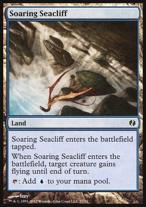 Soaring Seacliff, Duel Decks: Venser vs. Koth #37, Magic: The Gathering card