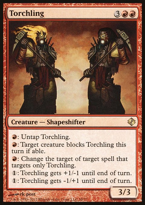 Torchling, Duel Decks: Venser vs. Koth #58, Magic: The Gathering card
