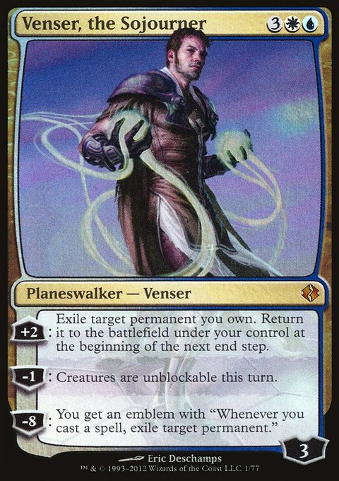 Venser, the Sojourner, Duel Decks: Venser vs. Koth #1, Magic: The Gathering card