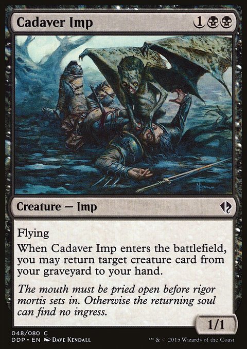 Cadaver Imp, Duel Decks: Zendikar vs. Eldrazi #48, Magic: The Gathering card