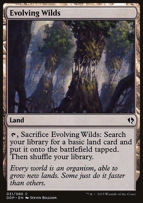 Evolving Wilds, Duel Decks: Zendikar vs. Eldrazi #31, Magic: The Gathering card