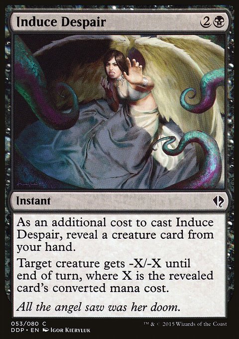 Induce Despair, Duel Decks: Zendikar vs. Eldrazi #53, Magic: The Gathering card