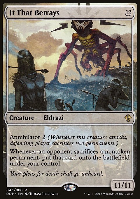 It That Betrays, Duel Decks: Zendikar vs. Eldrazi #43, Magic: The Gathering card
