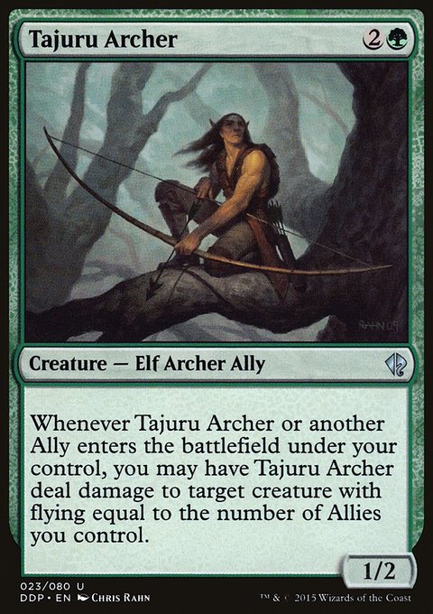 Tajuru Archer, Duel Decks: Zendikar vs. Eldrazi #23, Magic: The Gathering card