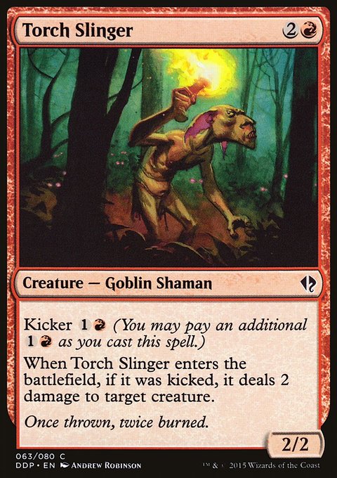 Torch Slinger, Duel Decks: Zendikar vs. Eldrazi #63, Magic: The Gathering card