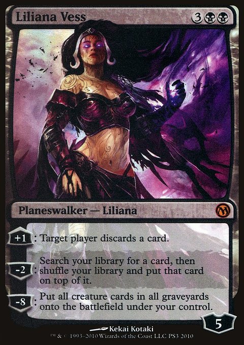 Liliana Vess, Duels of the Planeswalkers 2010 Promos #1, Magic: The Gathering card