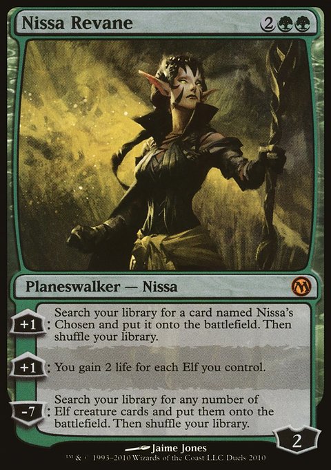 Nissa Revane, Duels of the Planeswalkers 2010 Promos #2, Magic: The Gathering card