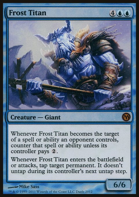 Frost Titan, Duels of the Planeswalkers 2012 Promos #1, Magic: The Gathering card