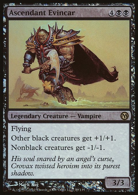Ascendant Evincar, Duels of the Planeswalkers #19, Magic: The Gathering card