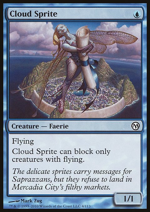 Cloud Sprite, Duels of the Planeswalkers #4, Magic: The Gathering card