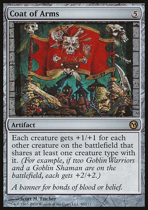 Coat of Arms, Duels of the Planeswalkers #90, Magic: The Gathering card