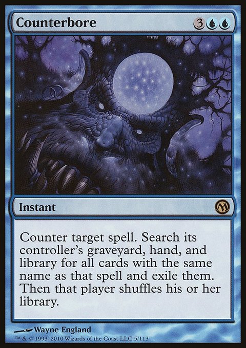 Counterbore, Duels of the Planeswalkers #5, Magic: The Gathering card