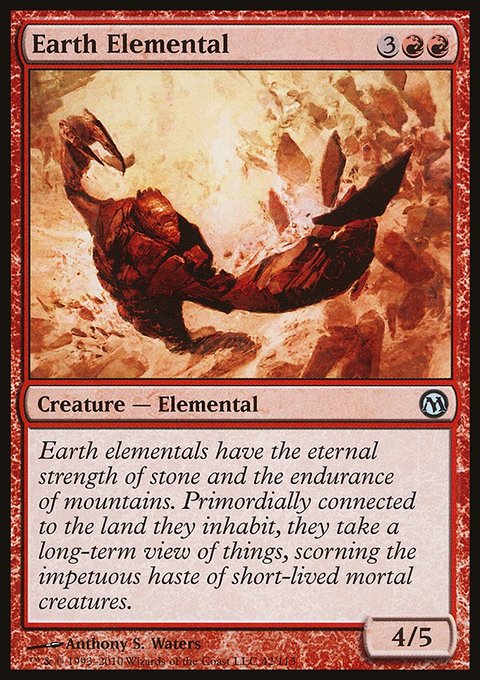 Earth Elemental, Duels of the Planeswalkers #42, Magic: The Gathering card