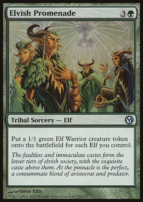 Elvish Promenade, Duels of the Planeswalkers #62, Magic: The Gathering card