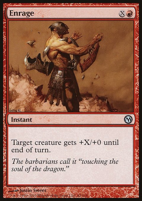 Enrage, Duels of the Planeswalkers #43, Magic: The Gathering card