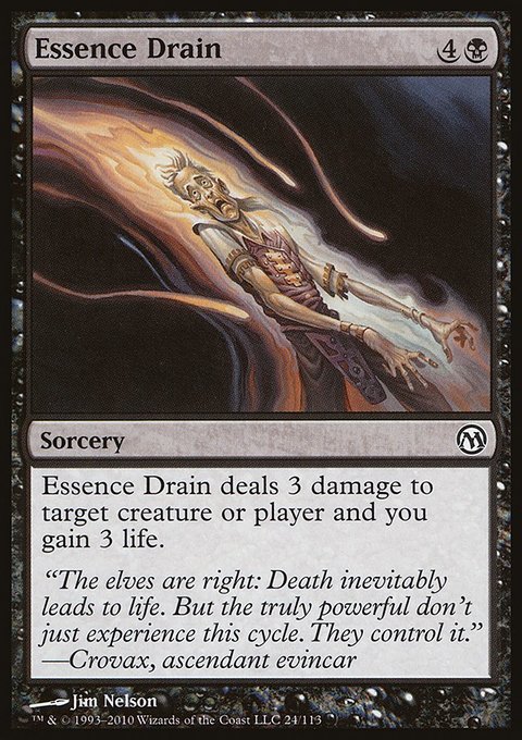 Essence Drain, Duels of the Planeswalkers #24, Magic: The Gathering card