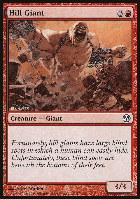 Hill Giant, Duels of the Planeswalkers #47, Magic: The Gathering card